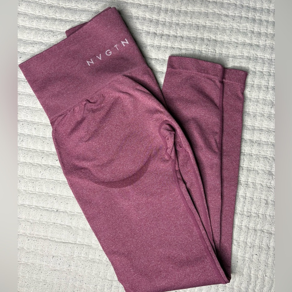 NVGTN Burgundy Leggings